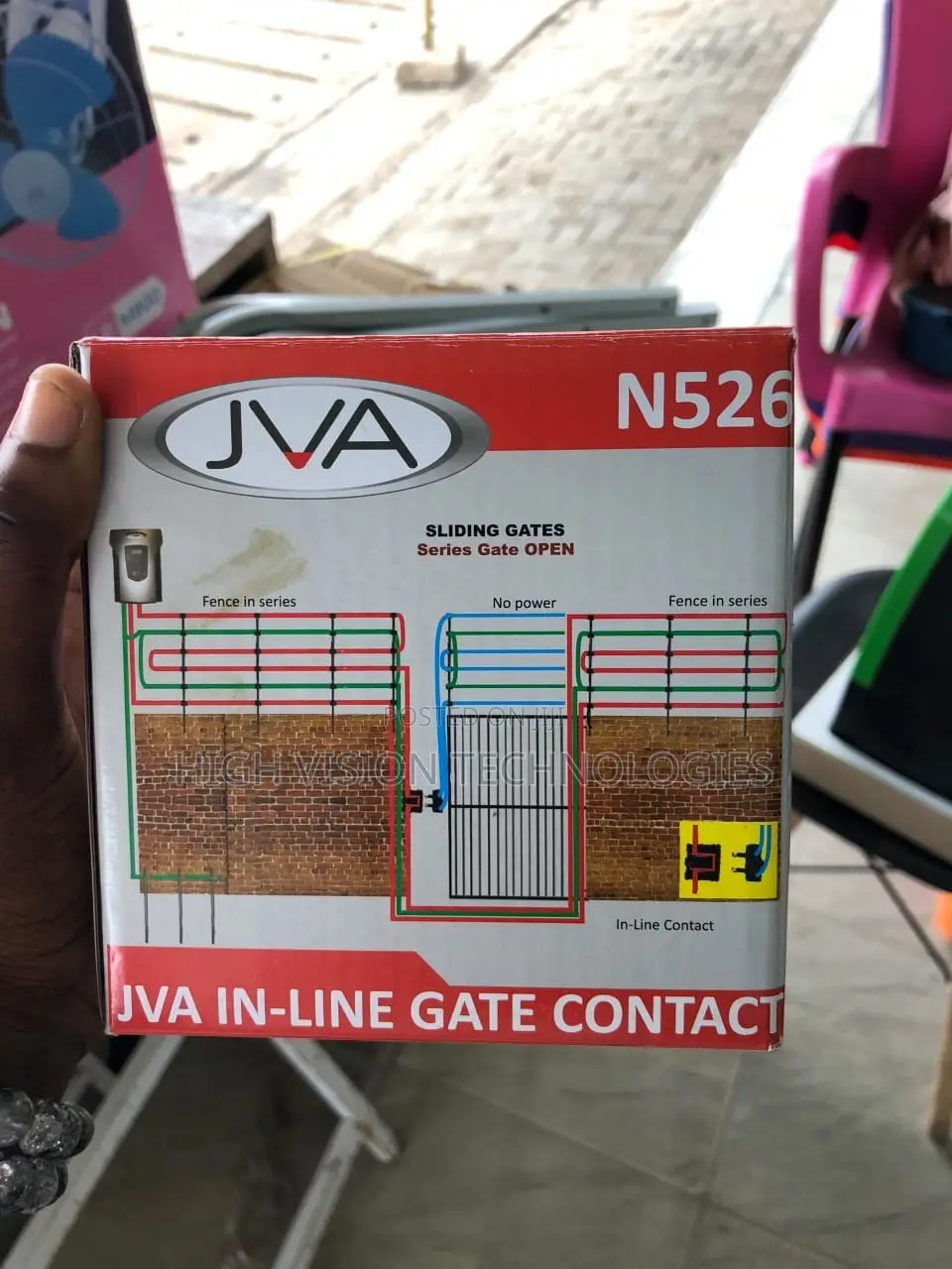 Gate Contact for Electric Fence
