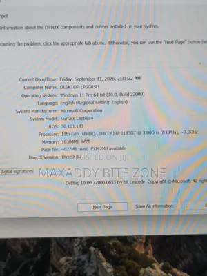 Laptop Microsoft Surface Laptop 4 16GB Intel Core i7 SSD 256GB