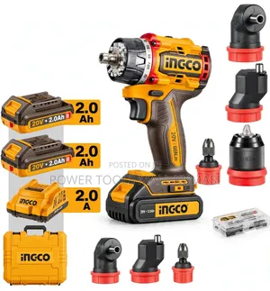 Cordless Multi-Head Drill Driver