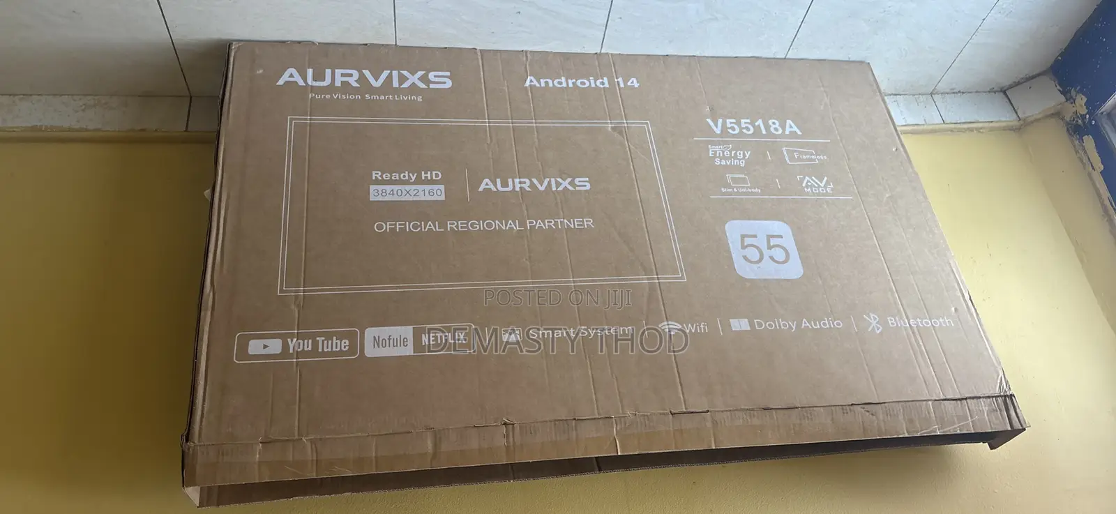 Aurvixs 55 Inch Smart TV Uhd