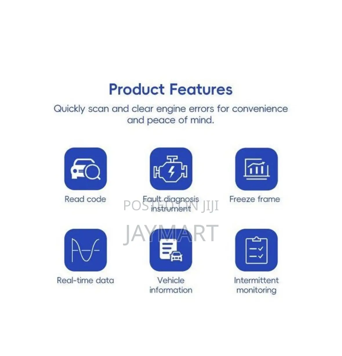 OBD Bluetooth Auto Scanner Car Tester