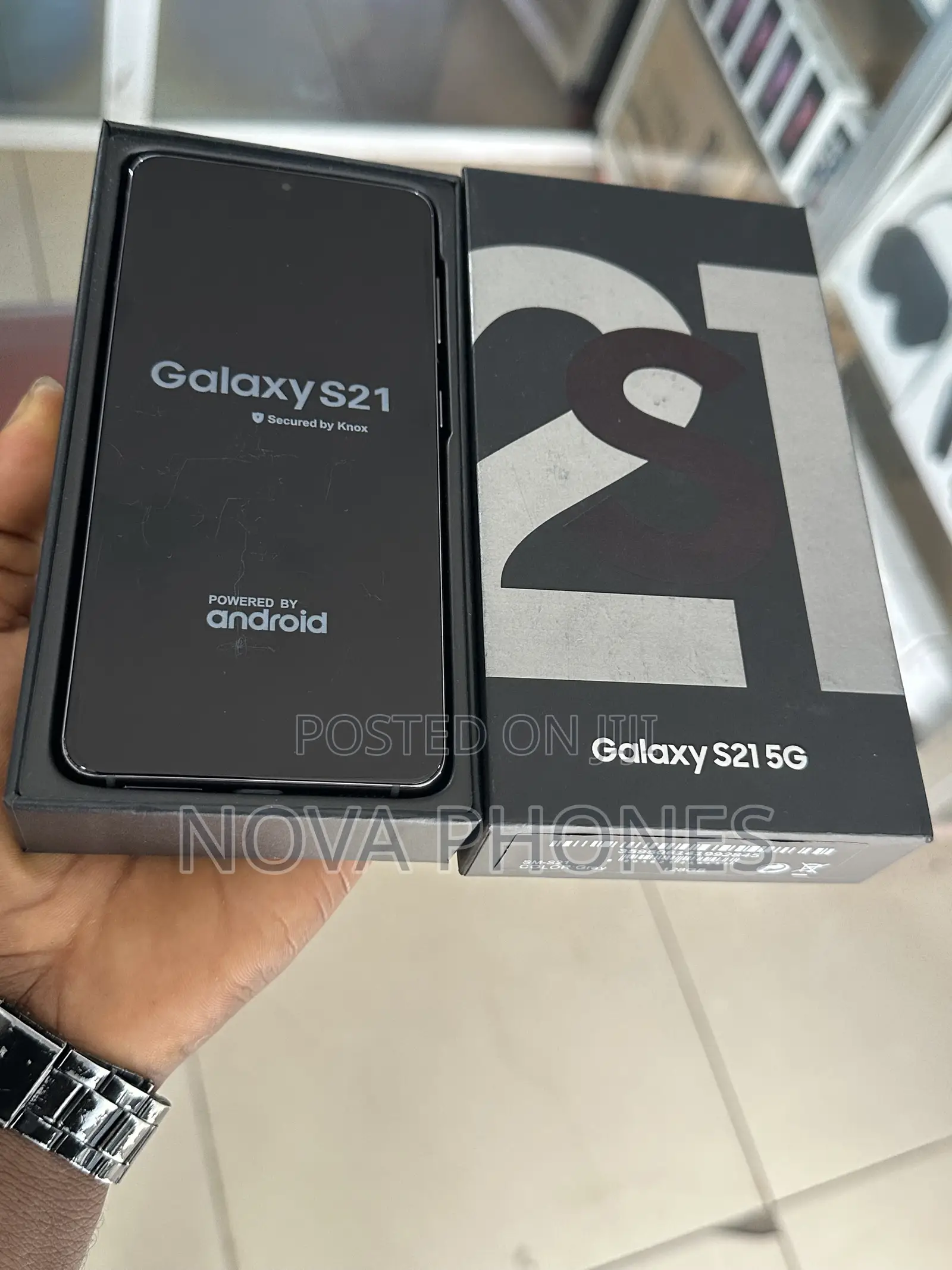 New Samsung Galaxy S21 5G 256 GB Black
