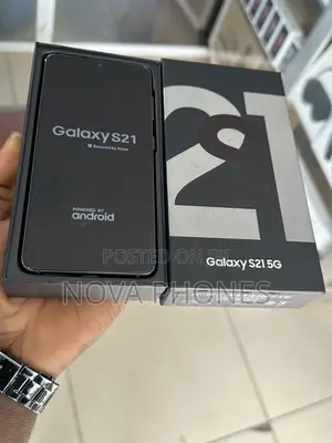 New Samsung Galaxy S21 5G 256 GB Black