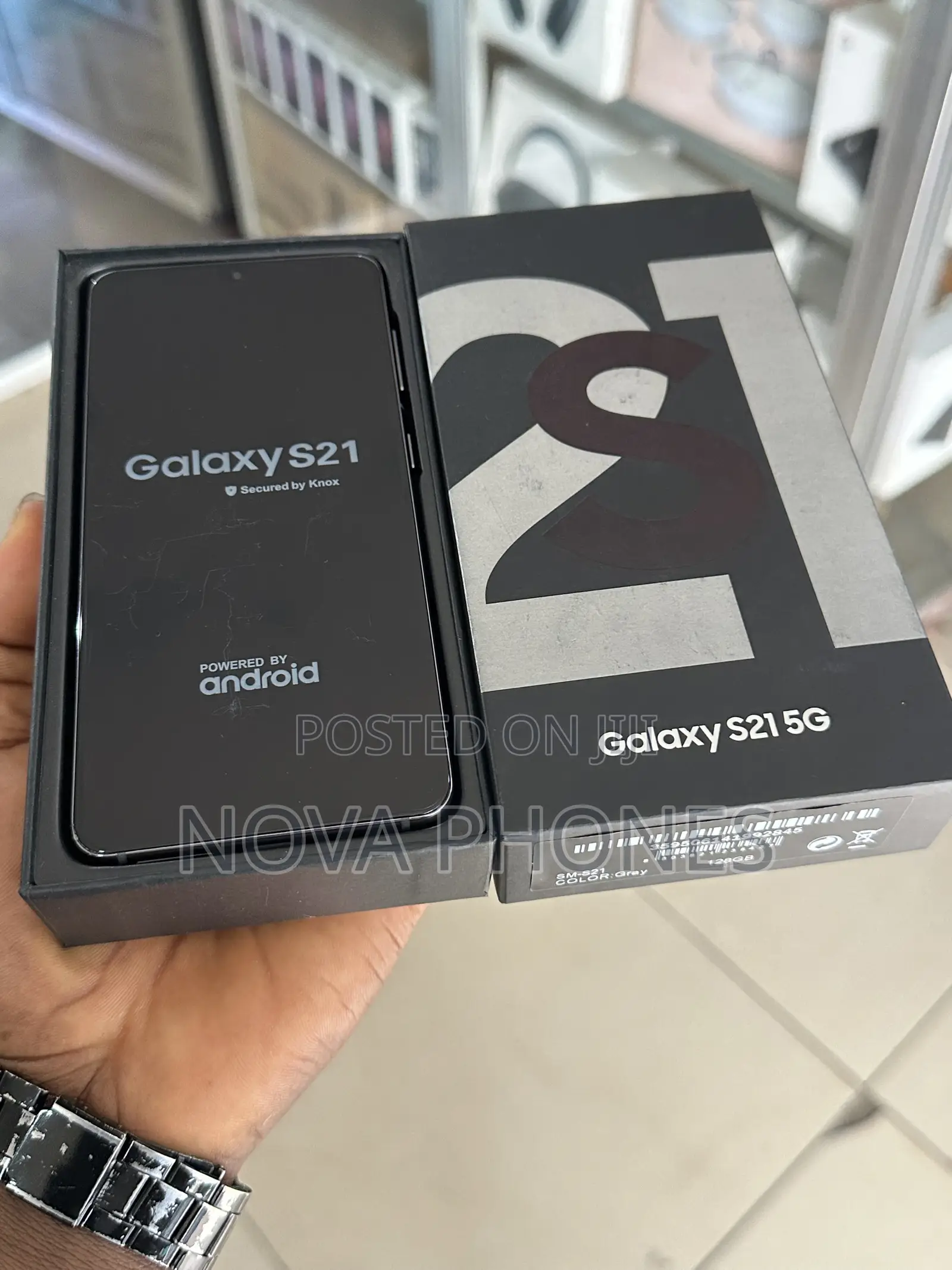 New Samsung Galaxy S21 5G 256 GB Black