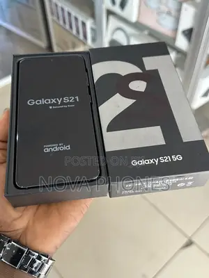 New Samsung Galaxy S21 5G 256 GB Black