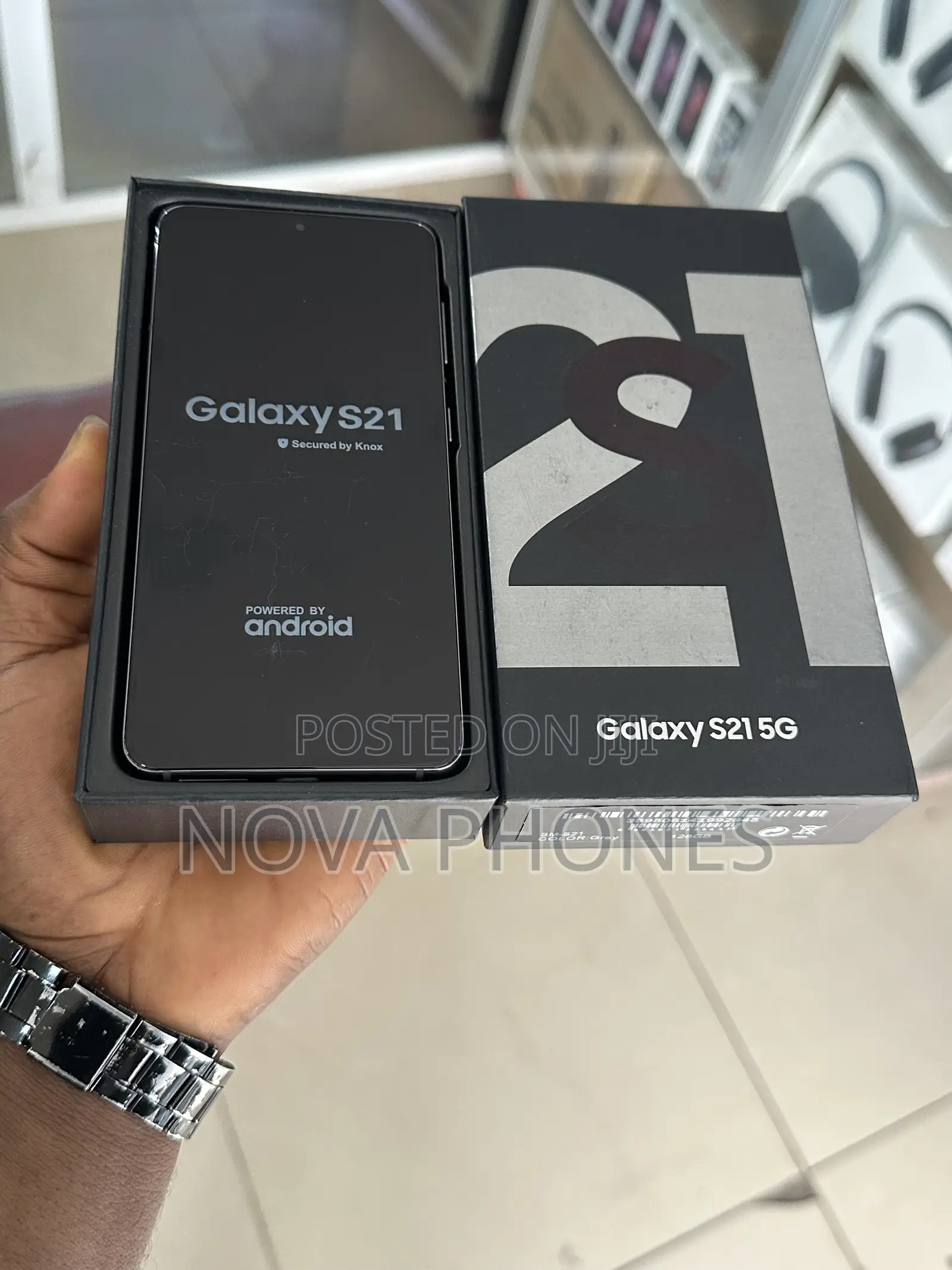 New Samsung Galaxy S21 5G 256 GB Black