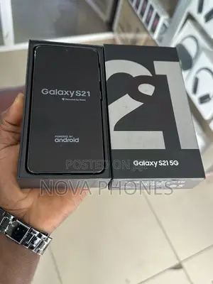 New Samsung Galaxy S21 5G 256 GB Black