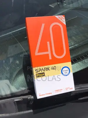 New Tecno Spark 40 Pro+ 256 GB Black