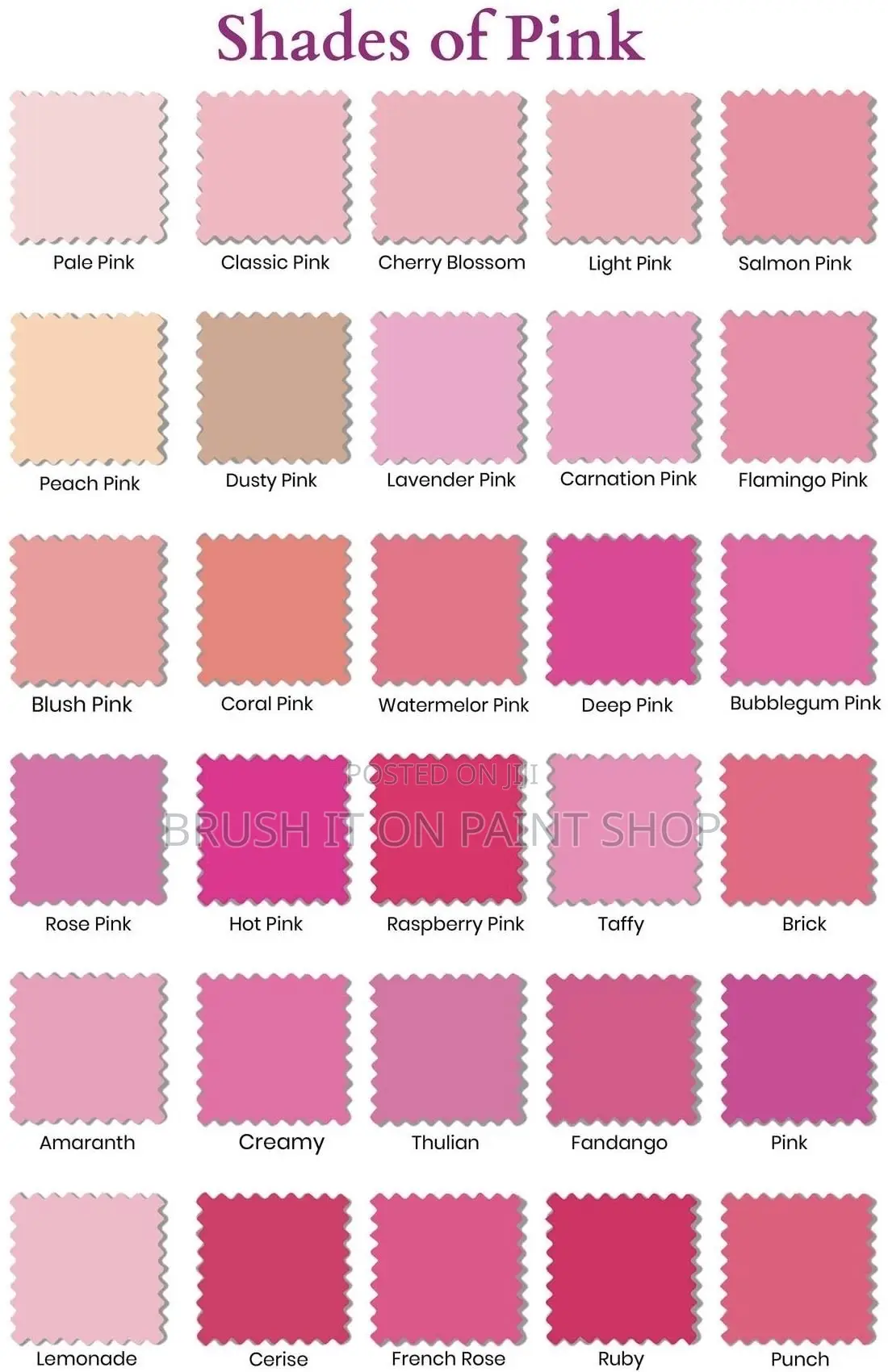 Foreign Paints. We Mix All Colors
