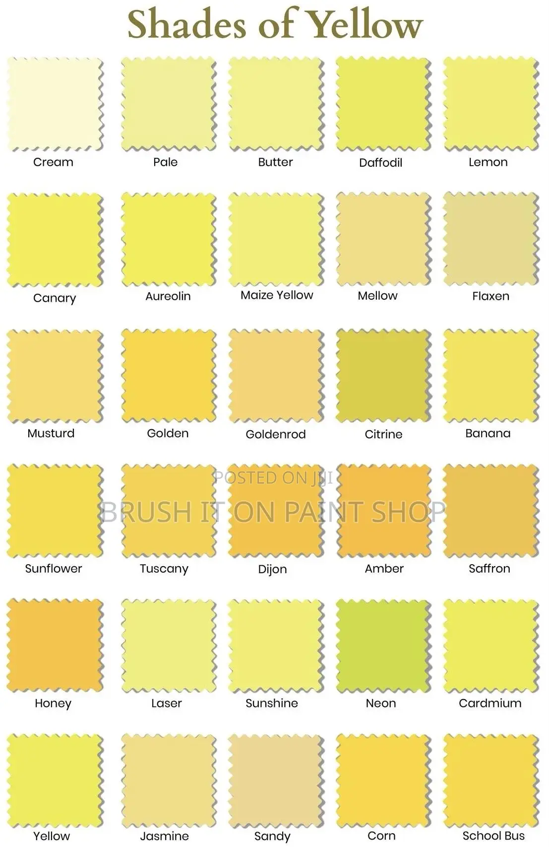 Foreign Paints. We Mix All Colors
