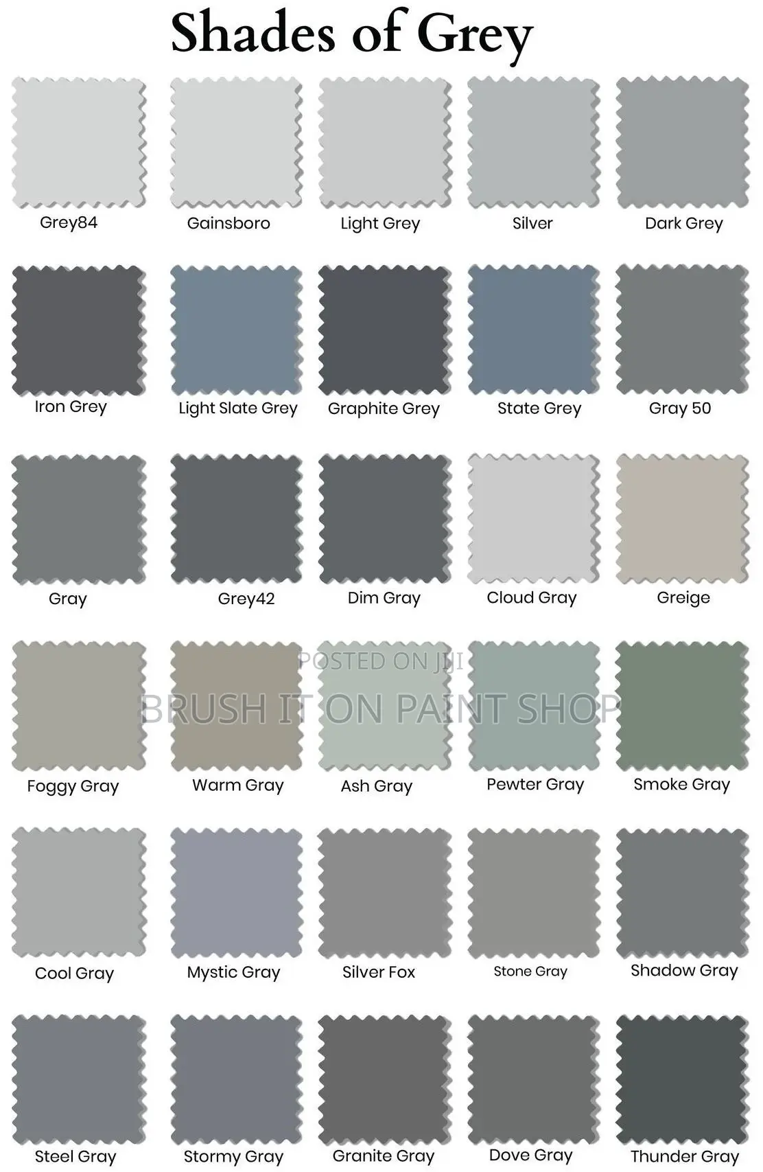 Foreign Paints. We Mix All Colors