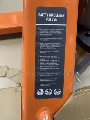 Manual Hydraulic Forklift 3 Ton – Heavy Duty Pallet Jack