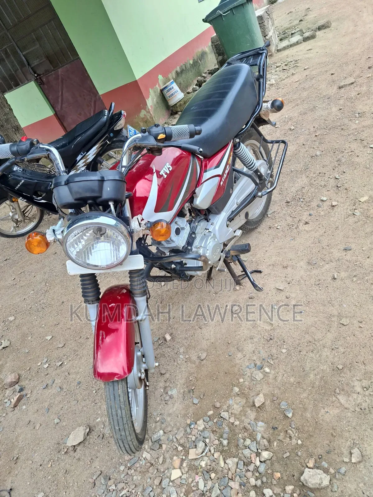 TVS HLX 125 2024 Red