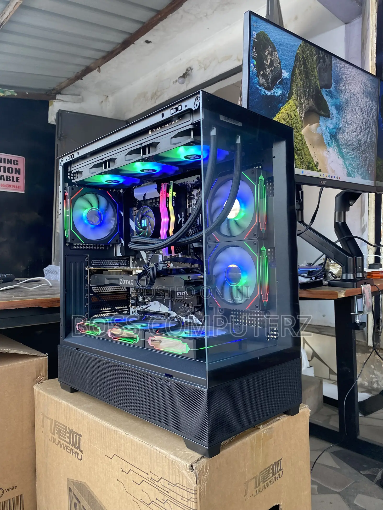 New Desktop Computer 16GB Intel Core i7 HDD+SSD 256GB