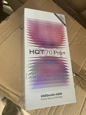 New Infinix Hot 70 Pro 5G+ 256 GB Black