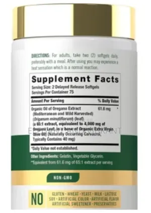 Oregano Oil | 150 Softgels