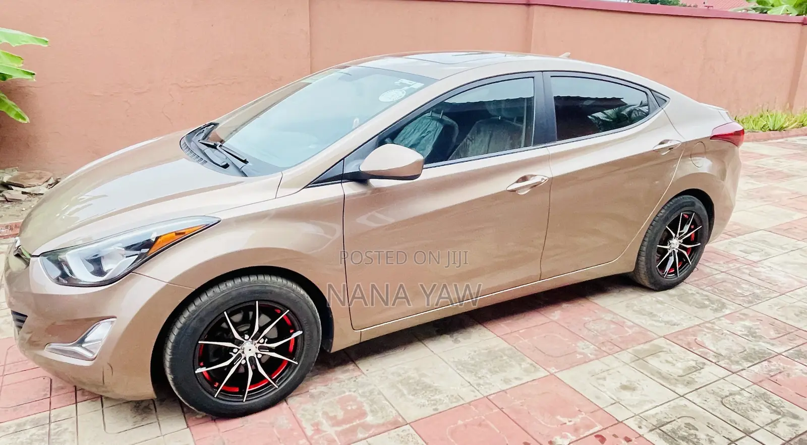 Hyundai Elantra Limited 4dr Sedan (1.8L 4cyl 6A) 2015 Gold