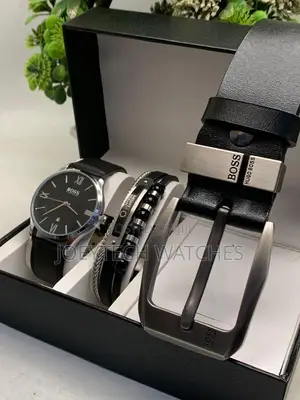 Casio Black Rose-Gold Classic Gift Set