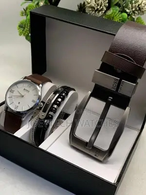 Casio Black Rose-Gold Classic Gift Set