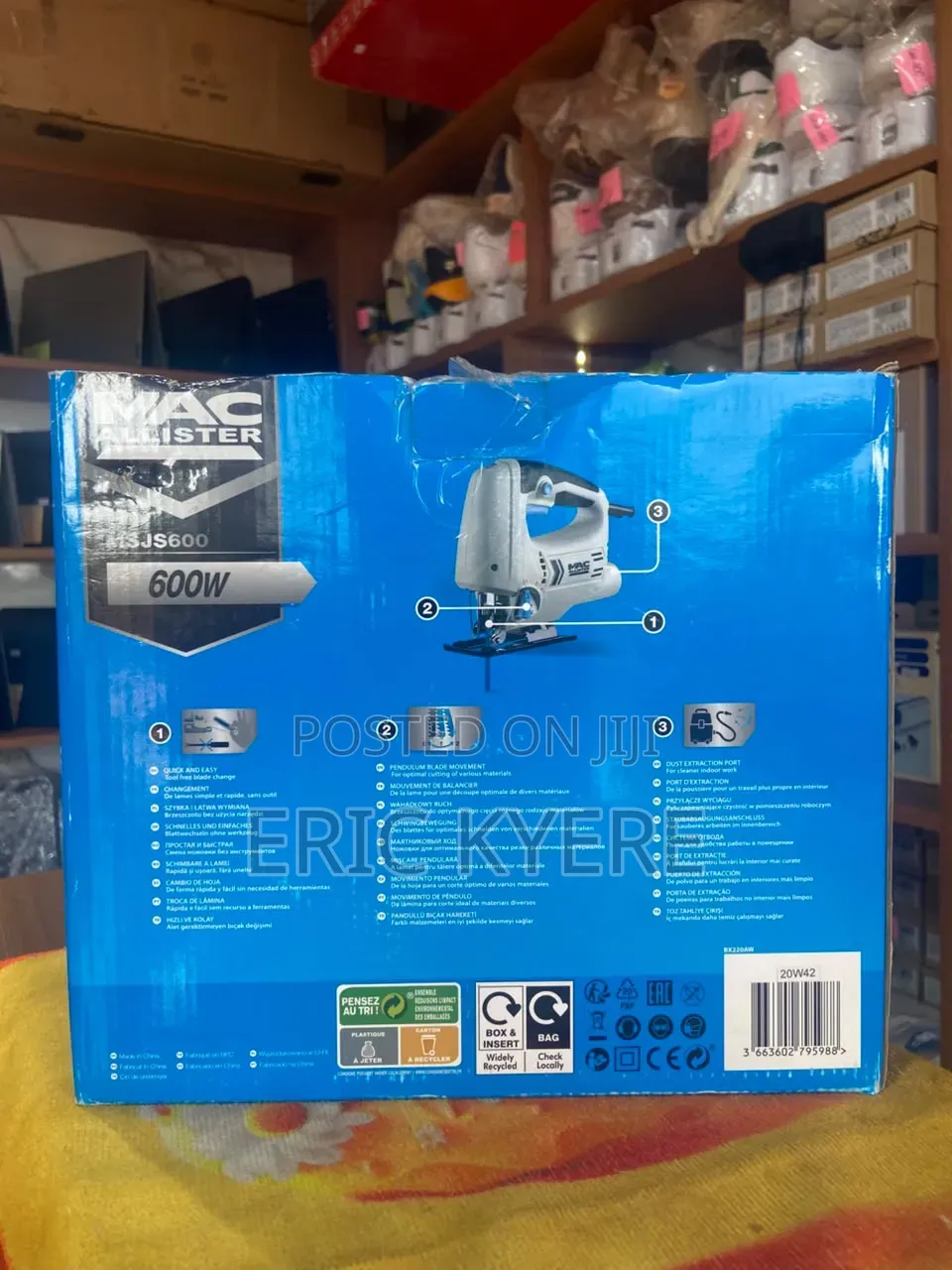Corded Jigsaw - Electric Wood Metal Cutting Saw