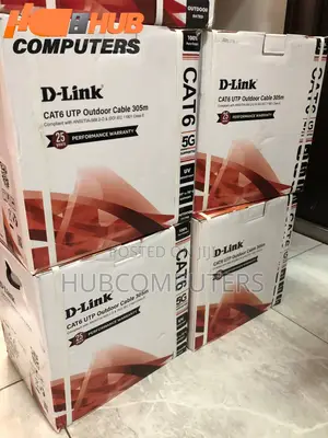 D-Link Outdoor Cat 6 Cable 305m Utp