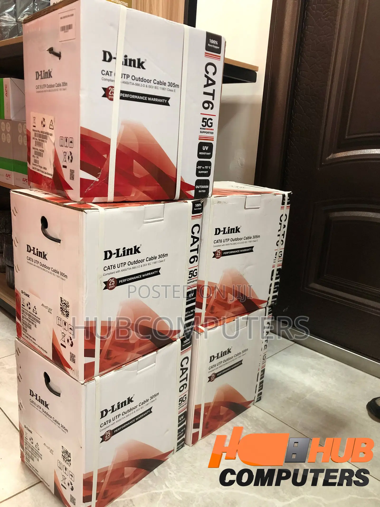 D-Link Outdoor Cat 6 Cable 305m Utp