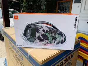 JBL Boombox 3 Powerful Portable Bluetooth 3-Way Speaker System