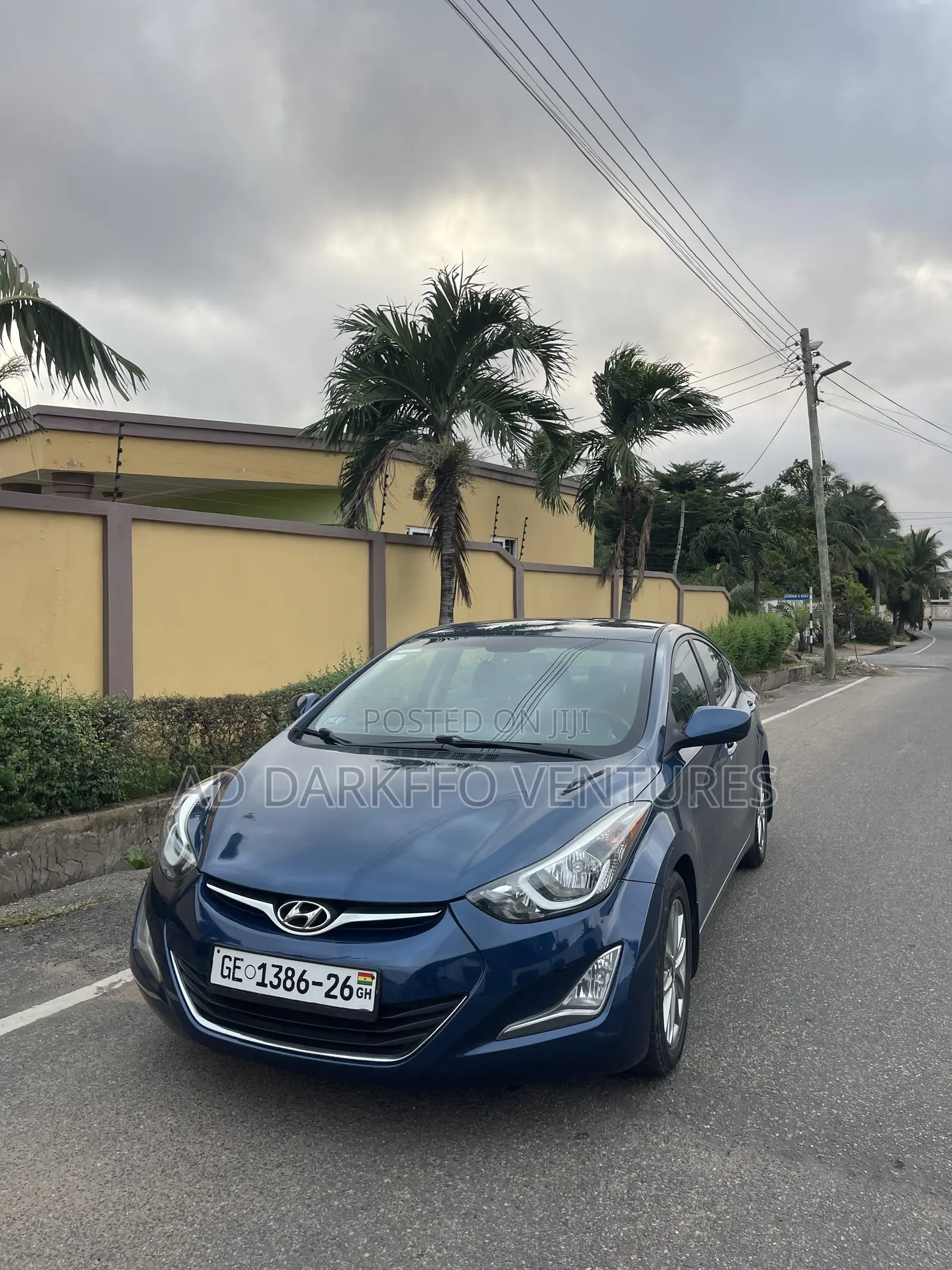 Hyundai Elantra 2015 Blue