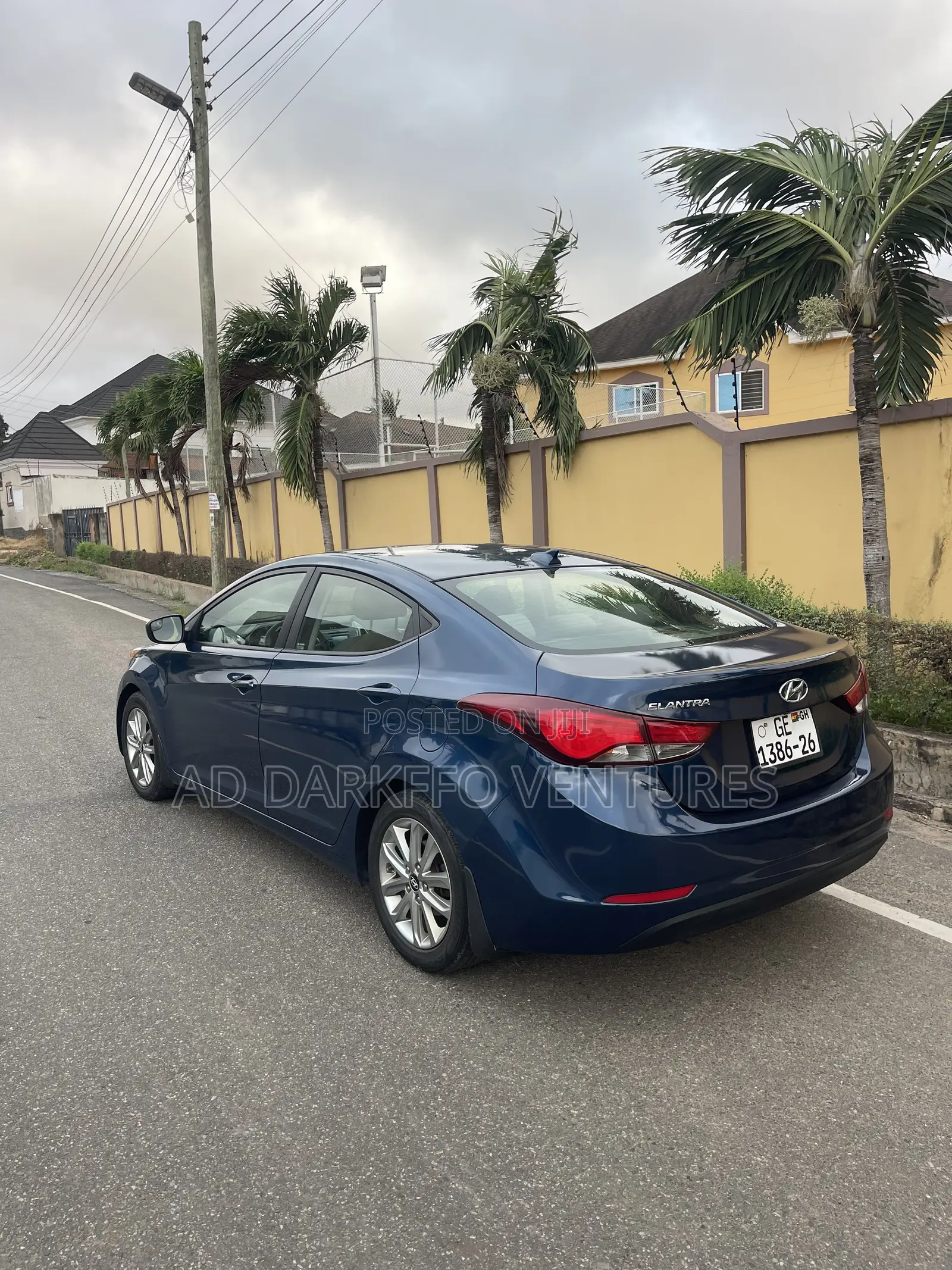 Hyundai Elantra 2015 Blue