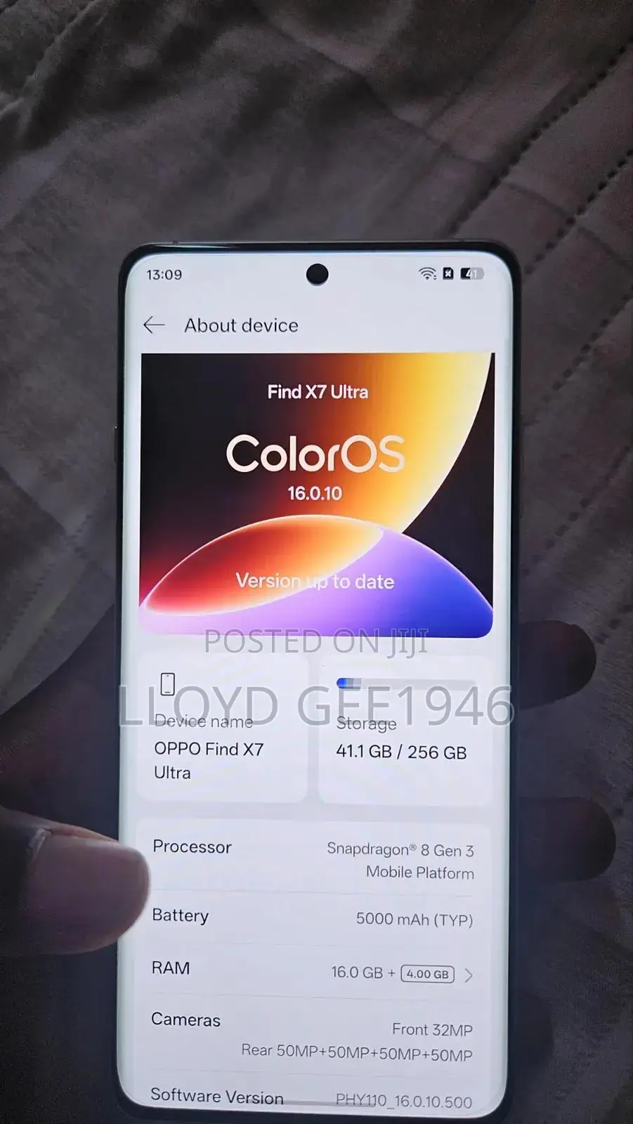 Oppo Find X7 Ultra 256 GB Gray