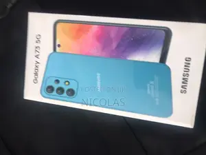 New Samsung Galaxy A73 5G 256 GB Blue