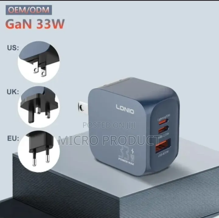 LDNIO Super Fast Charger 33w