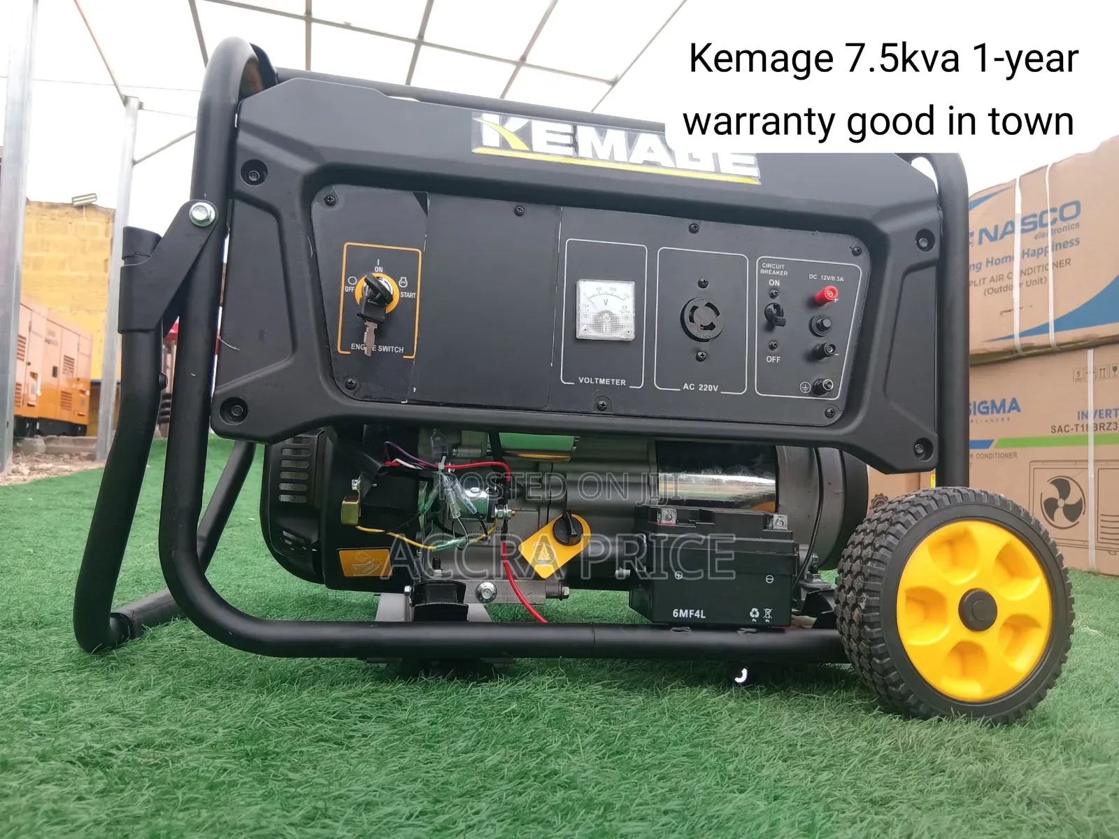 Kemage 7.5kVA Heavy Duty Petrol Generator – Powerful Reliable Genset