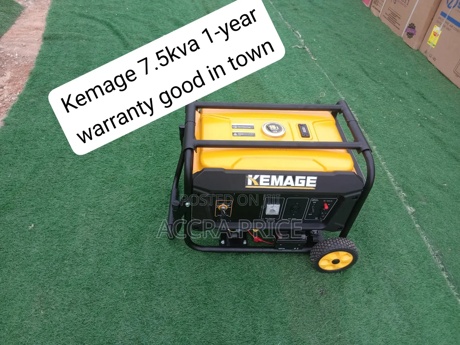 Kemage 7.5kVA Heavy Duty Petrol Generator – Powerful Reliable Genset