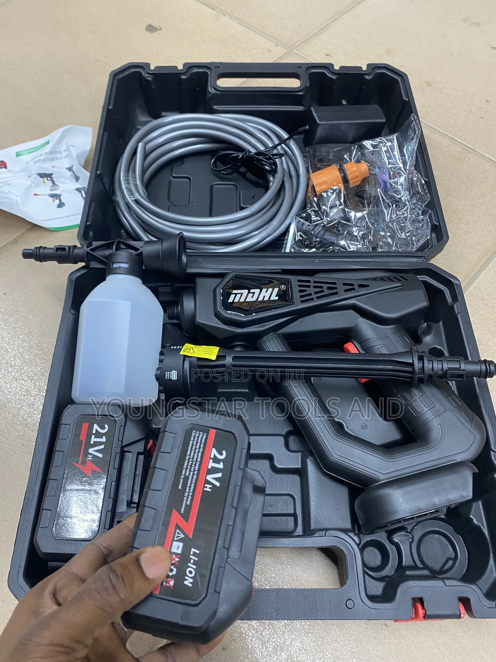 Portable Cordless Car Washer