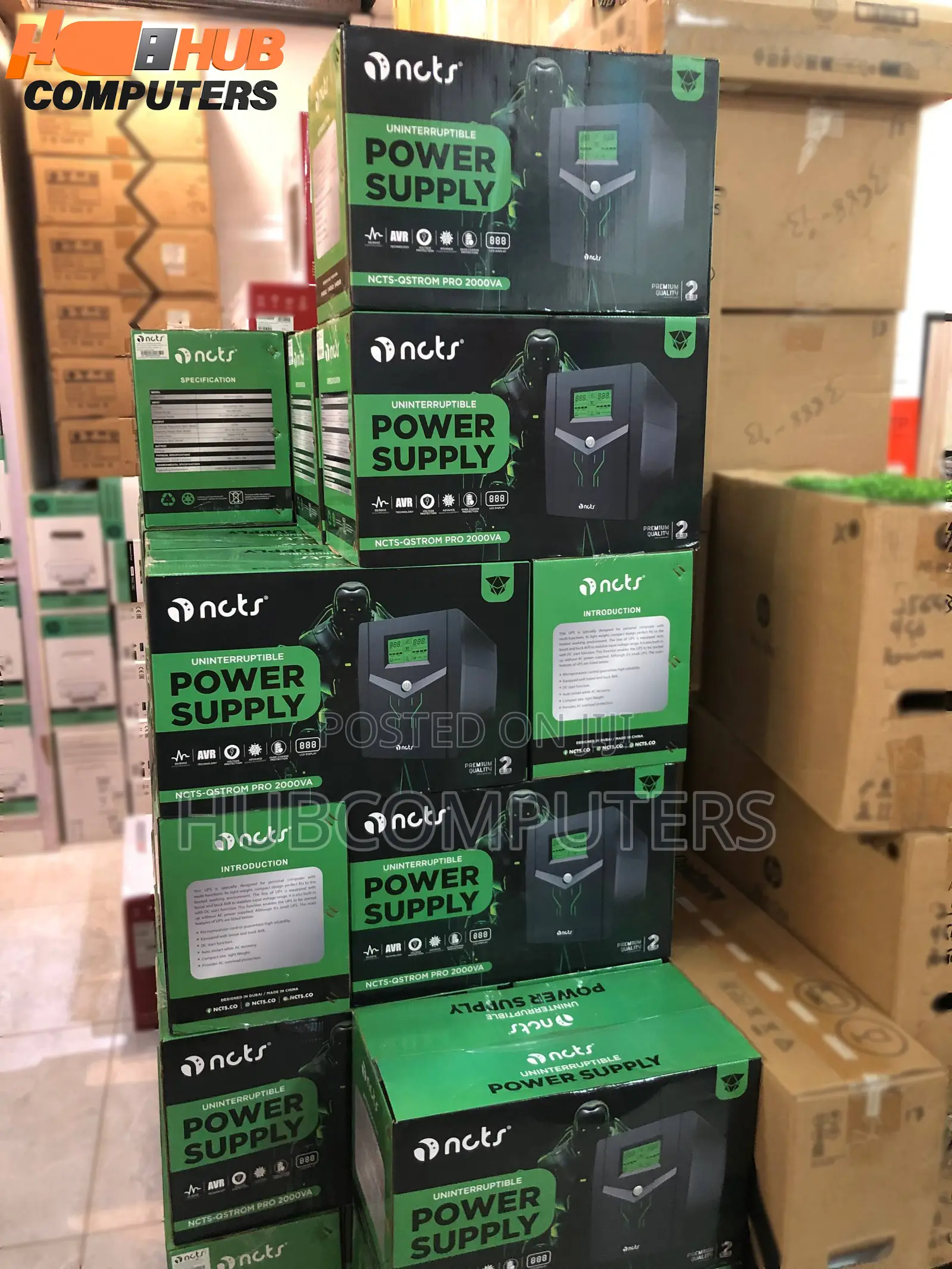 NCTS 2000va/1200w Ups With on Screen Display