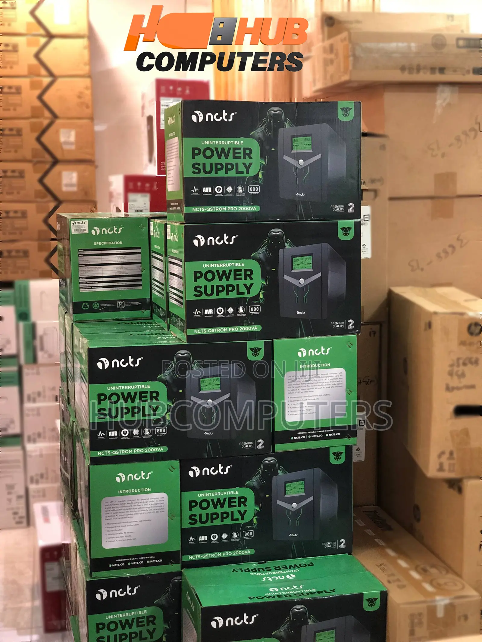 NCTS 2000va/1200w Ups With on Screen Display
