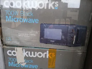 Cookworks 700w Black Microwave