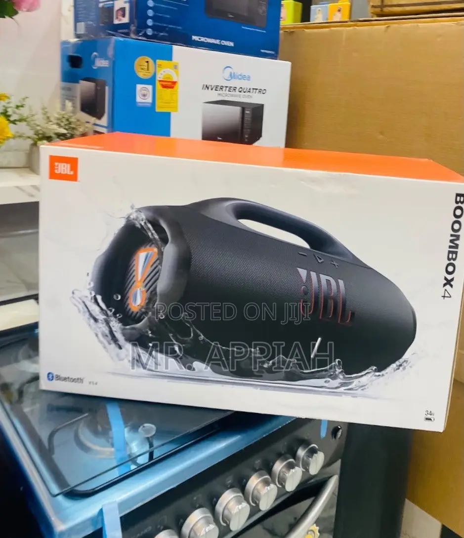 Waterproof Classic JBL Boombox 4 Portable Bluetooth Speaker