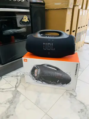 Lovely New JBL Boombox 4 Portable Bluetooth, Waterproof, Deep Bass