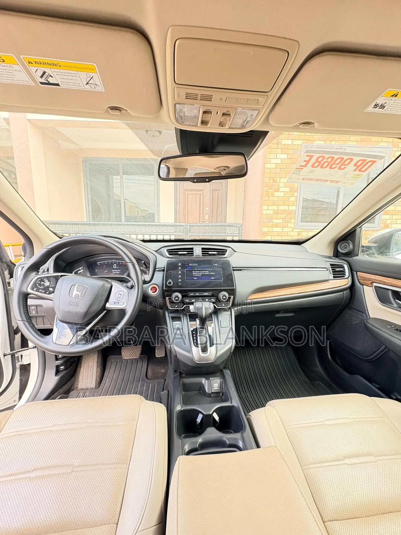 Honda CR-V Touring AWD 2018 White