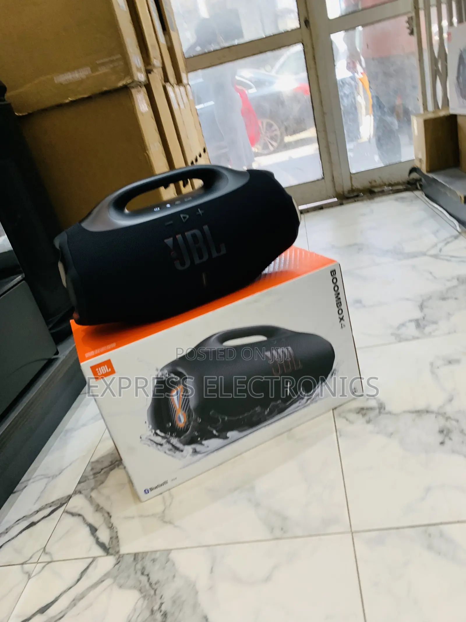 Cool Price JBL Boombox 4 Portable Bluetooth Speaker, Waterproof