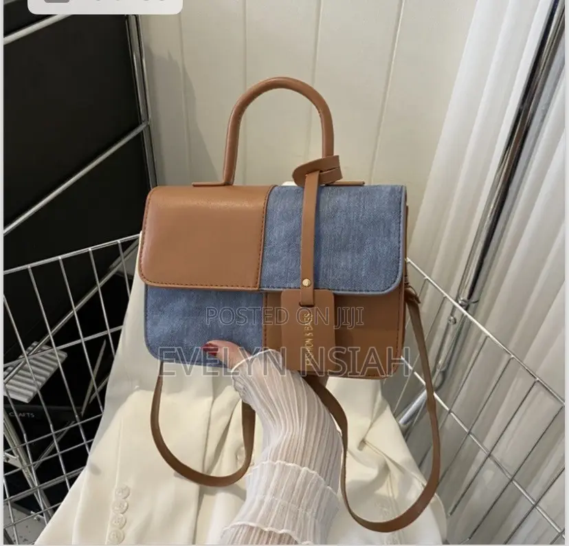Jeans Plus Leather Bag