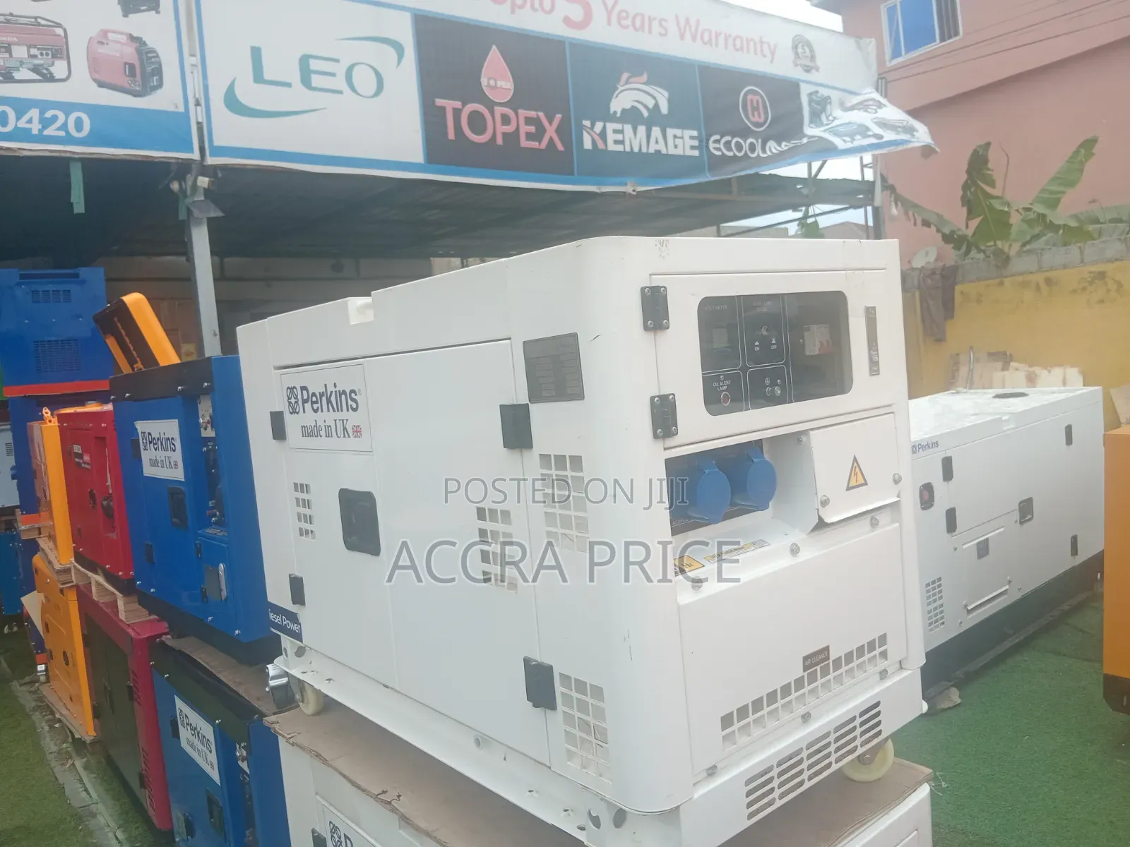 Heavy Duty Perkins 30kVA Silent Power Genset Premium Diesel Generator