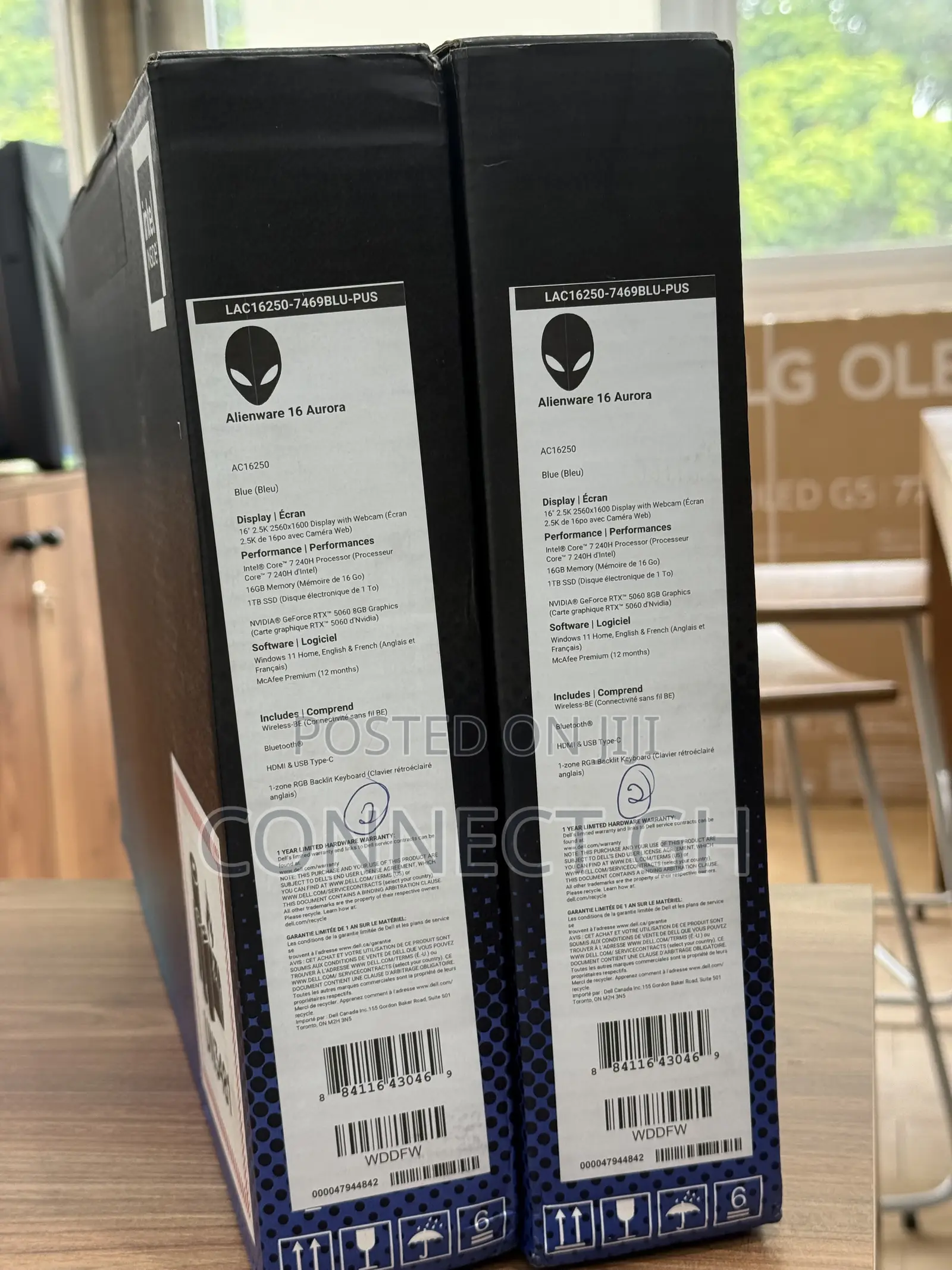 New Laptop Alienware 16 Aurora 16GB Intel Core i7 SSD 1T