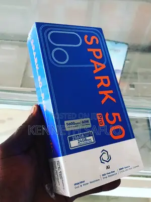 New Tecno Camon 50 Pro 256 GB Black