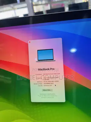 Laptop Apple MacBook Pro 2018 16GB Intel Core i7 SSD 512GB