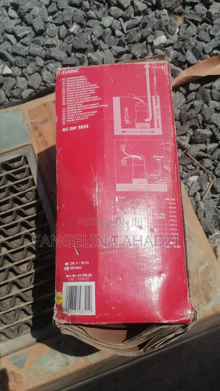 German Einhell Brand Quality Submersible Water Pump