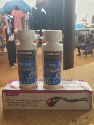 Kirkland Minoxidil + Derma Roller