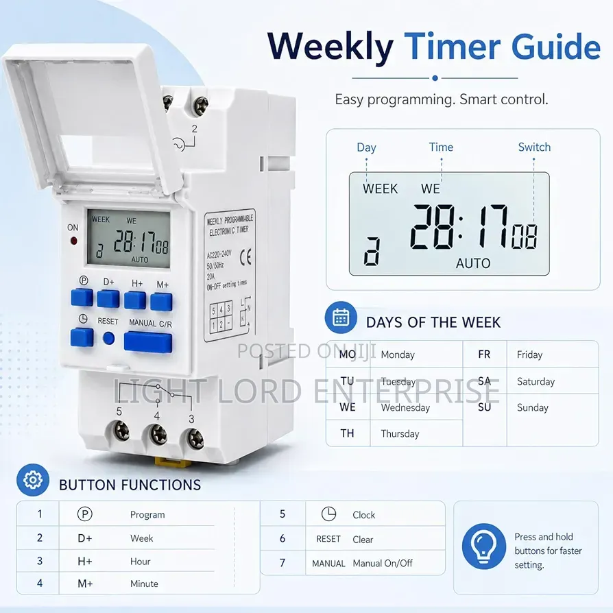 Tifer Programed Timer